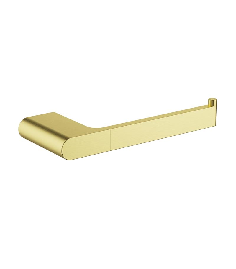 Cora Toilet Roll Holder - Brushed Gold