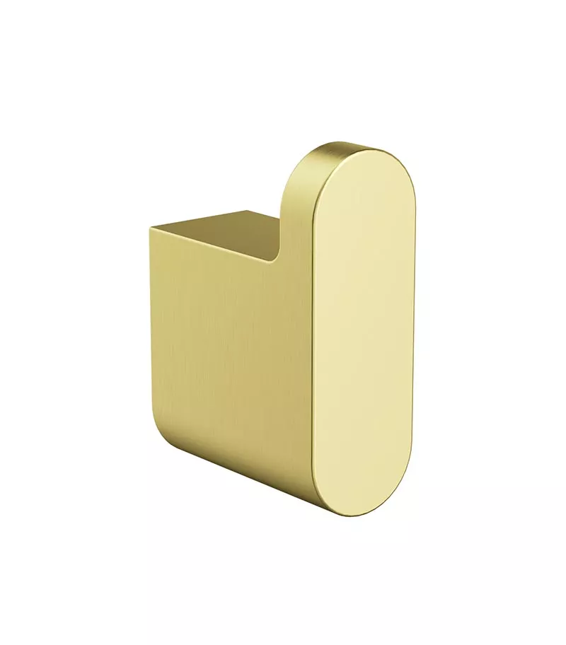 Cora Robe Hook - Brushed Gold