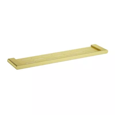 Cora Metal Shelf - Brushed Gold