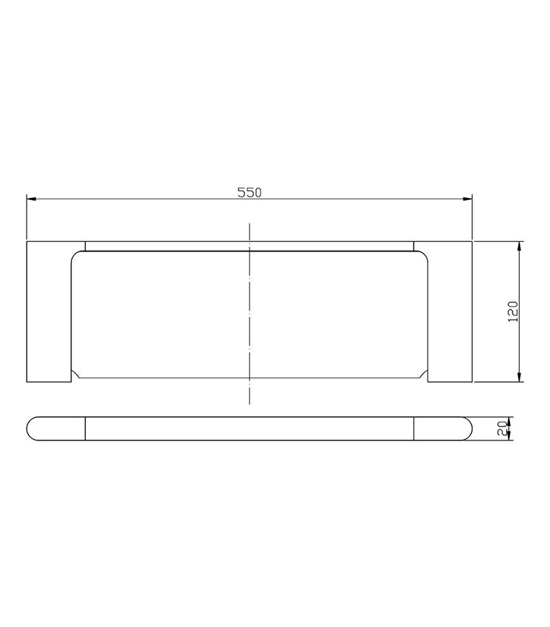 Specification For Cora Metal Shelf