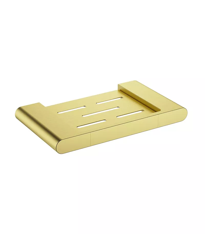 Cora Soap Holder - Brushed Gold