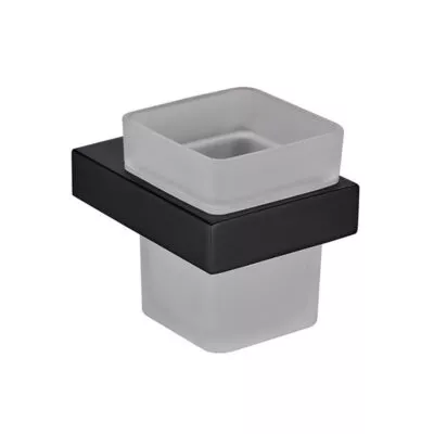 Eden Matt Black Tumbler Holder