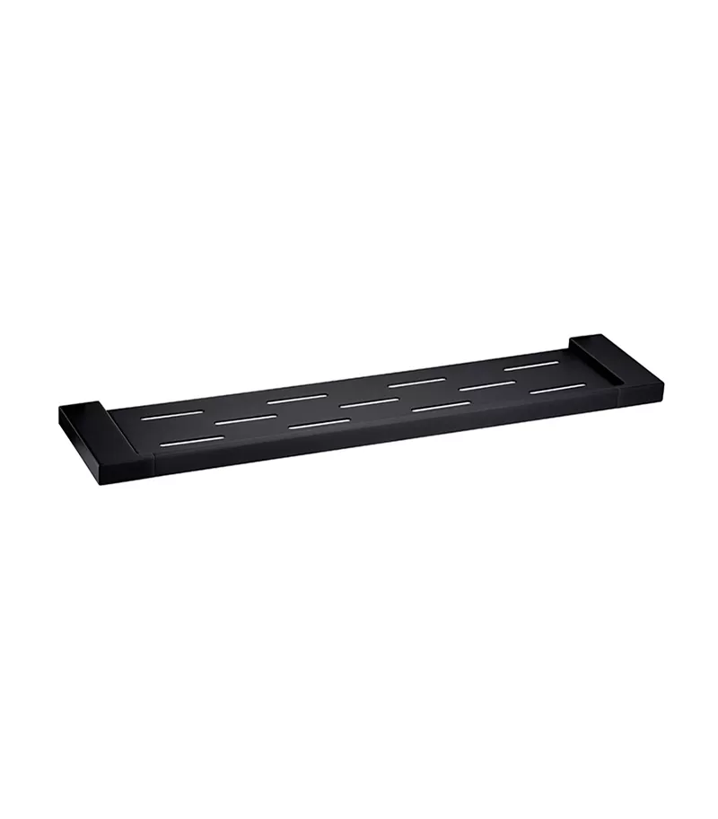 Eden Matt Black Metal Shelf