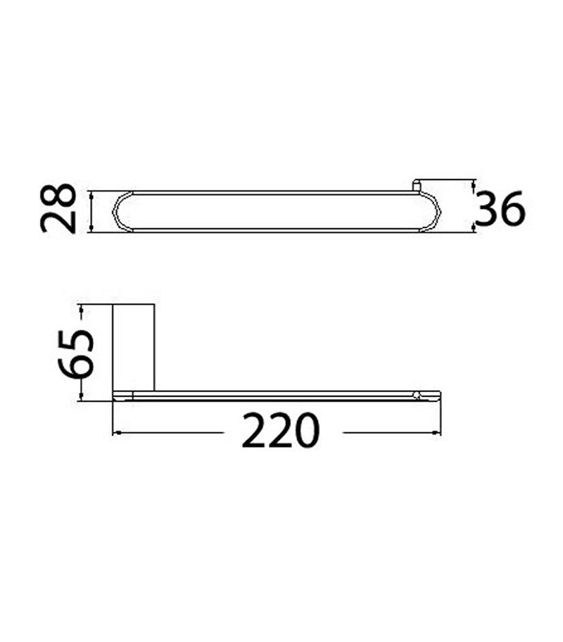 Specification For Dove Towel Bar