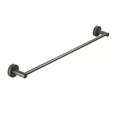 Opus Single Towel Rail - Gunmetal