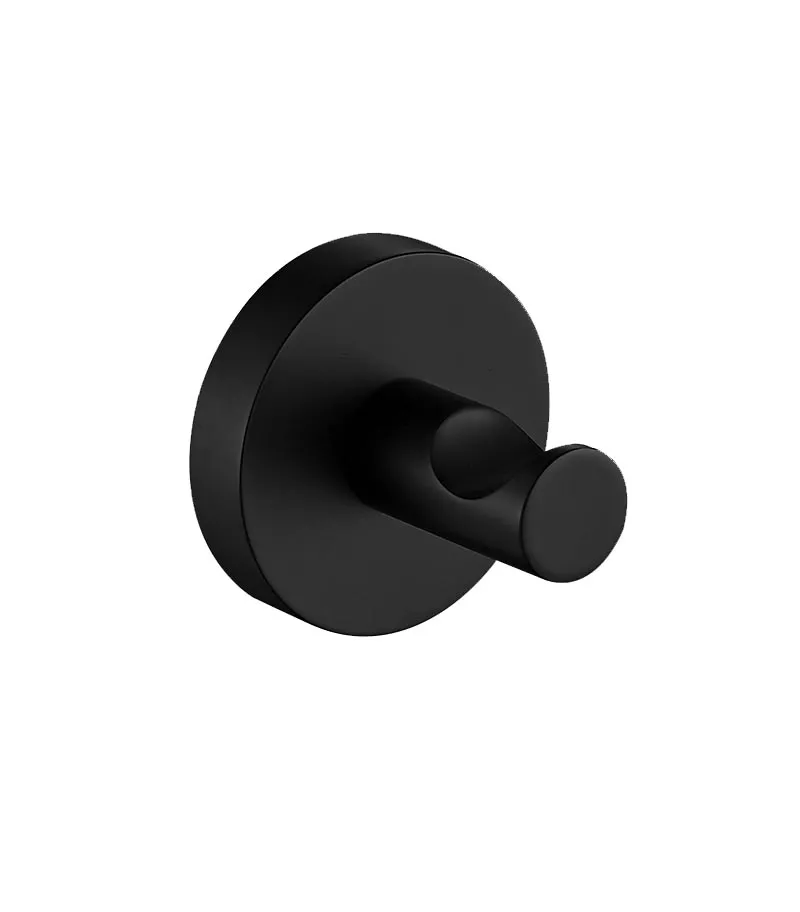 Opus Matt Black Robe Hook