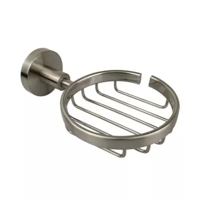 Opus Soap Basket - Brushed Nickel