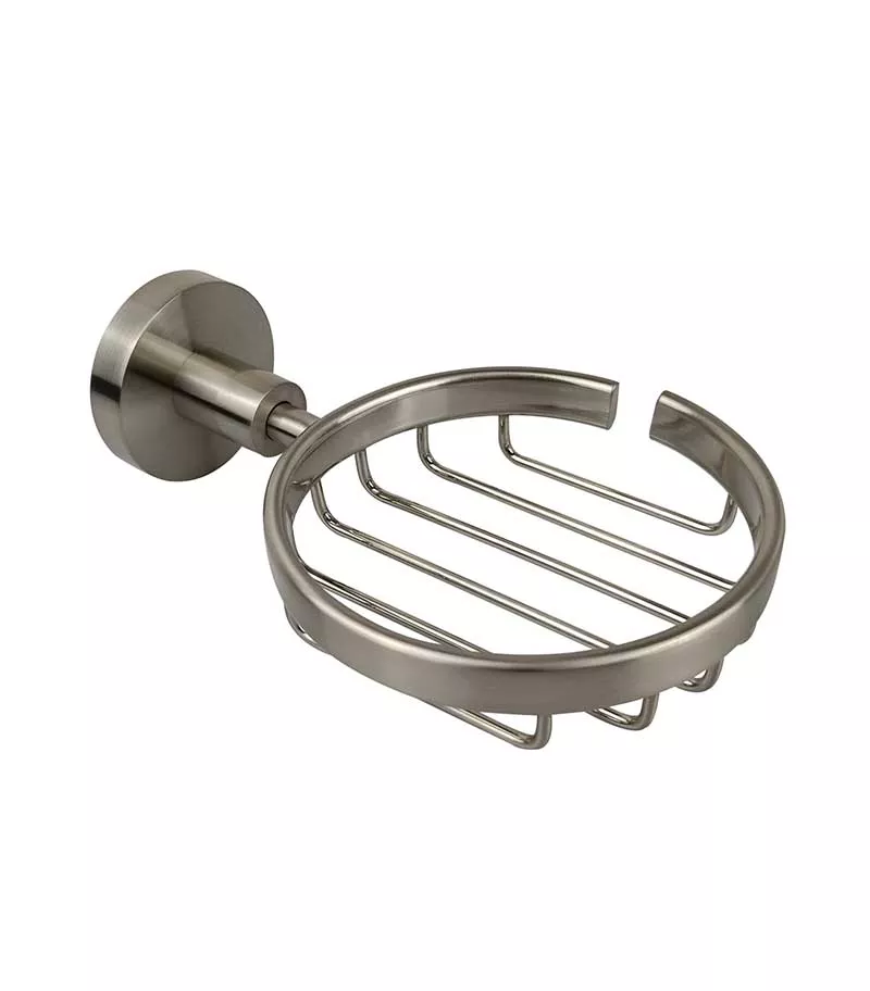 Opus Soap Basket - Brushed Nickel