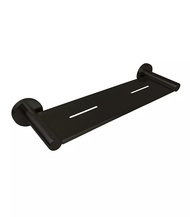 Opus Matt Black Metal Shelf