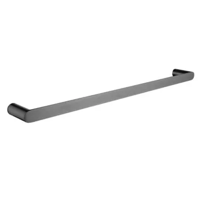 Esperia Single Towel Rail - Gunmetal Grey