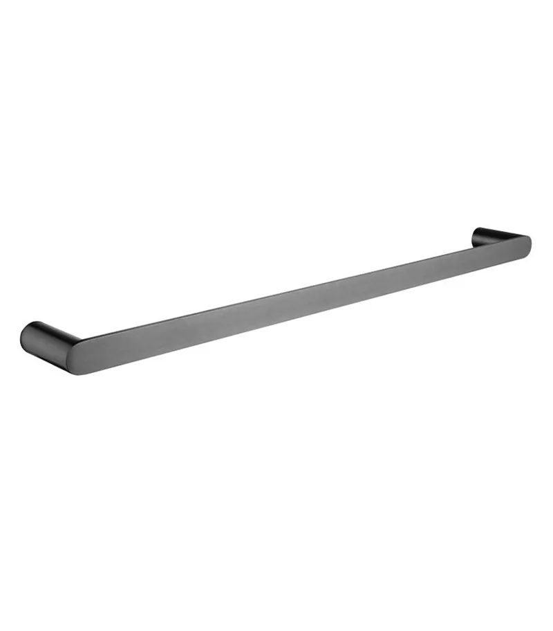 Esperia Single Towel Rail - Gunmetal Grey