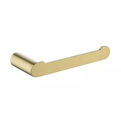 Esperia Brushed Yellow Gold Toilet Roll Holder