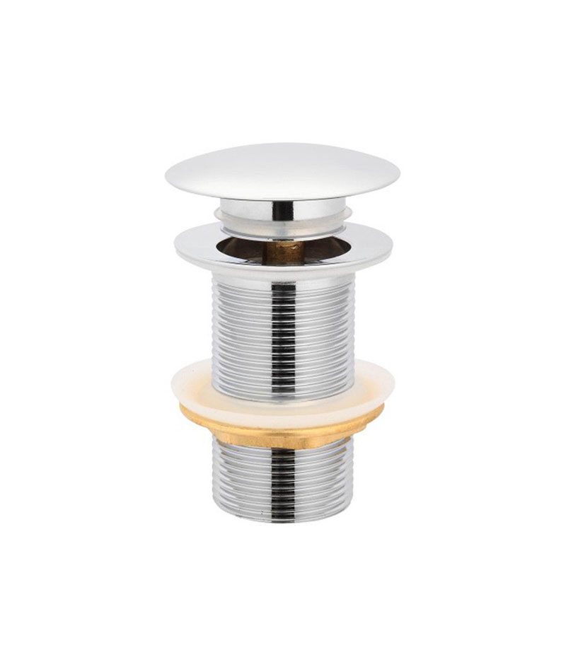 Aqua 32/40mm Mushroom Basin Pop Up Waste With No Overflow - Chrome