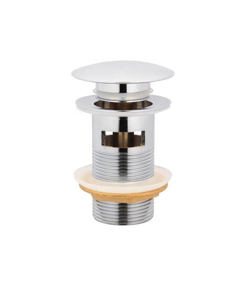 Aqua 32/40mm Mushroom Basin Pop Up Waste With Overflow - Chrome