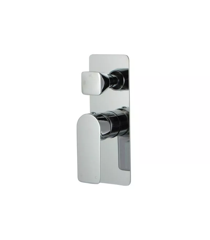 Luxus Wall/Shower Mixer With Diverter - Chrome
