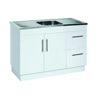 1180mm Laundry Tub With Polyurethane Cabinet