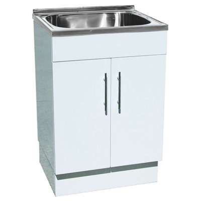 45L Laundry Tub With Polyurethane Cabinet