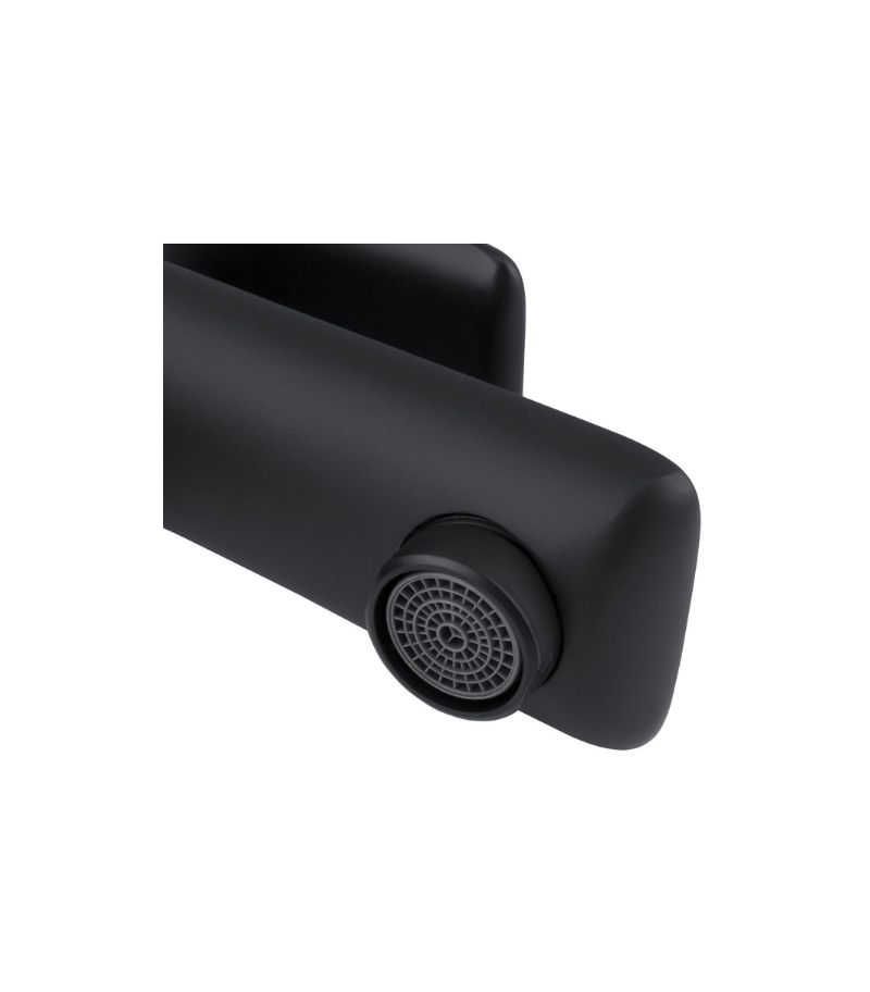 Luxus Basin Mixer - Matt Black Spout
