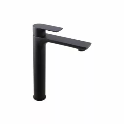 Luxus Tall Basin Mixer - Matt Black