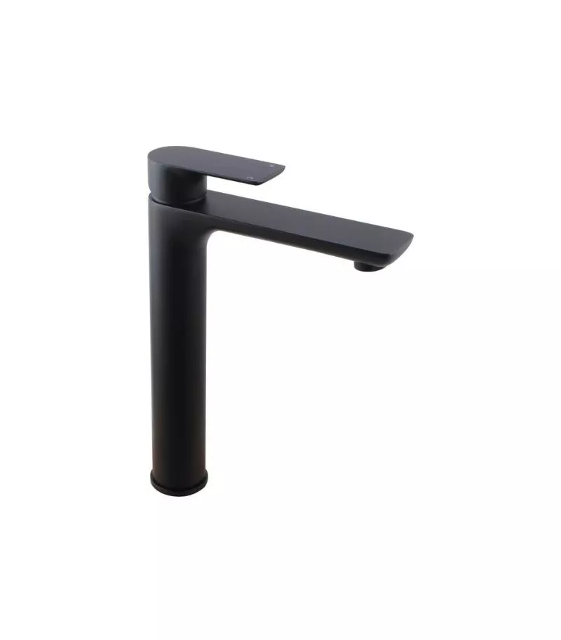 Luxus Tall Basin Mixer - Matt Black