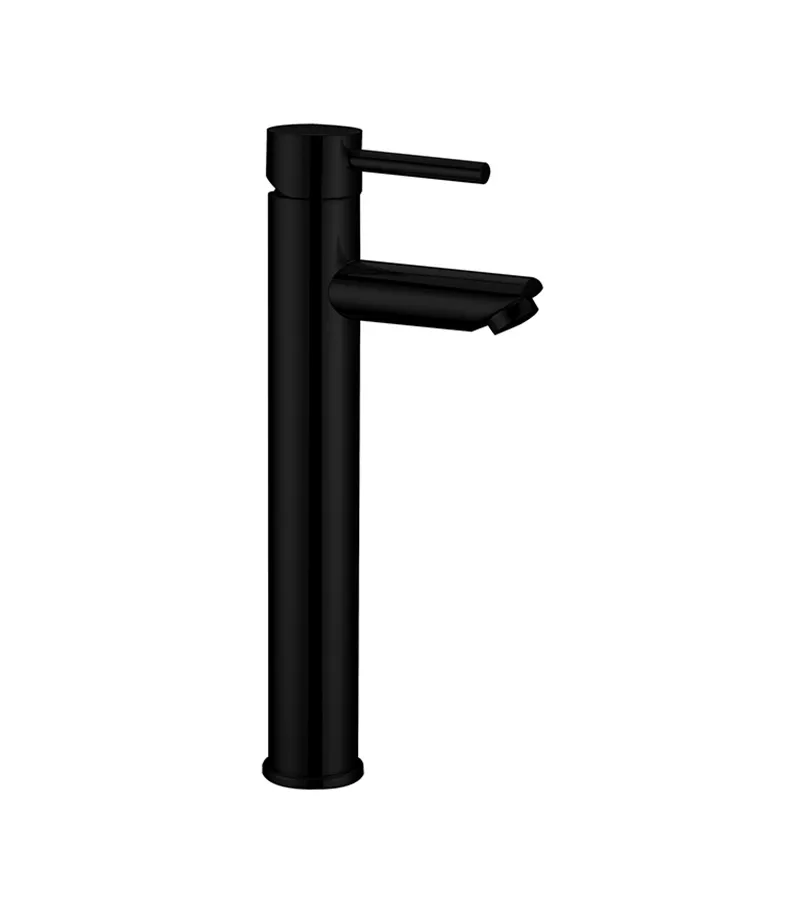 Opus Matt Black Tall Basin Mixer