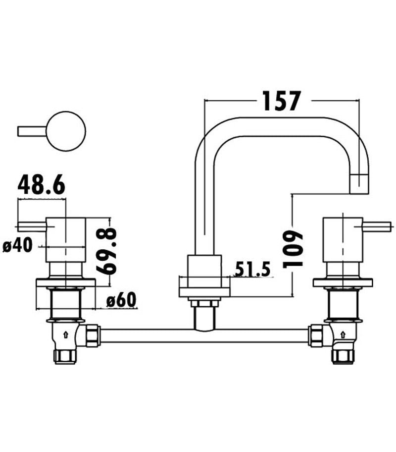 Specification For Opus Basin Tap Set