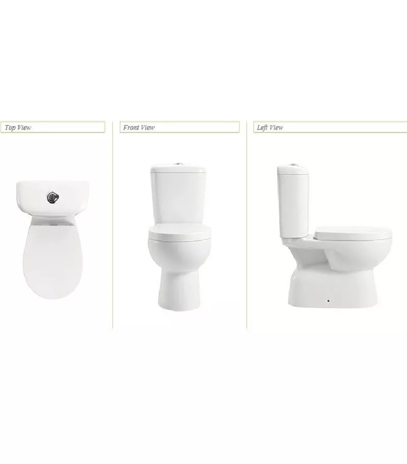 Reno 009 Mini Close Coupled Toilet Suite Reno 009 Mini Close Coupled Toilet Suite