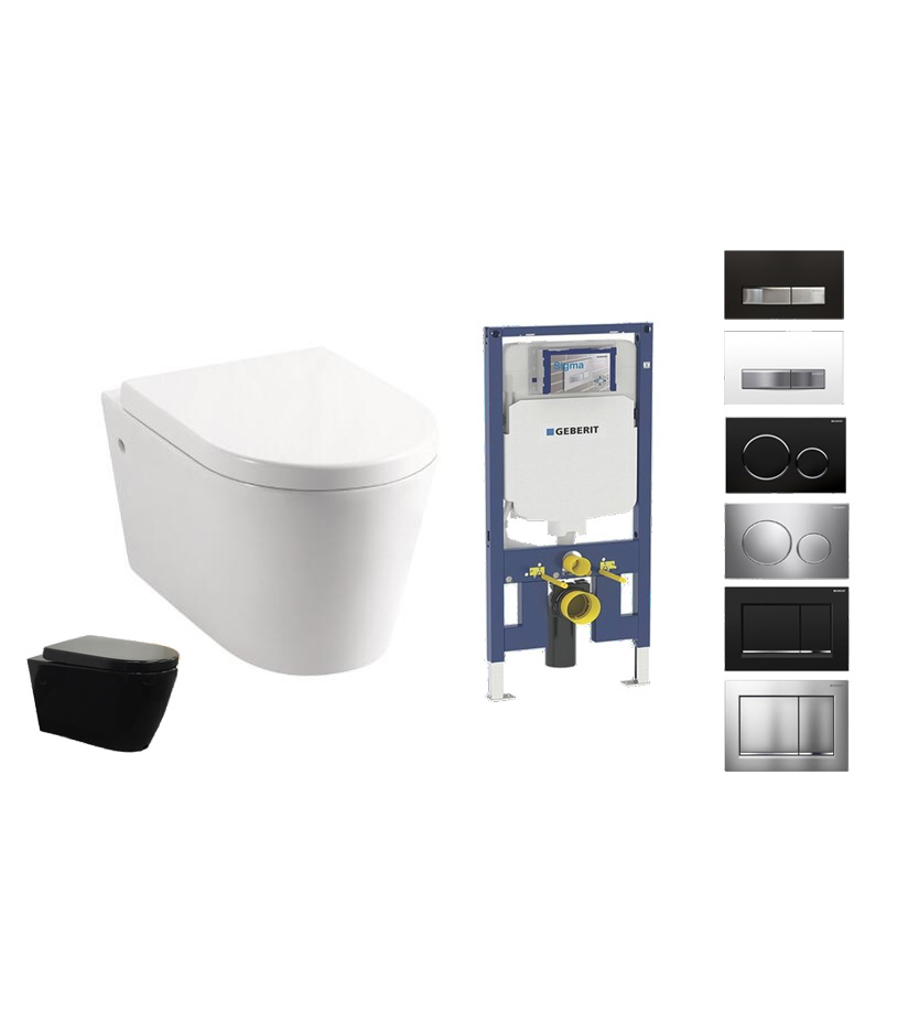 Reno 302 Geberit Cistern Wall Hung Toilet