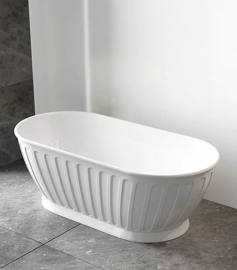 Kensington Federation Freestanding Bath Sideview