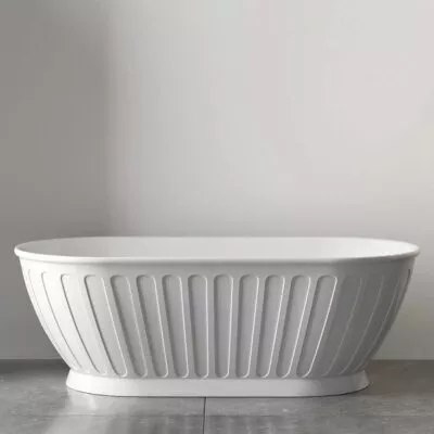 Kensington Federation Freestanding Bath - Matt White