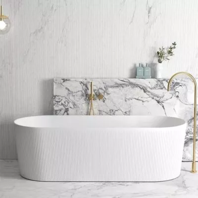 Noosa Freestanding Bath - Matt White