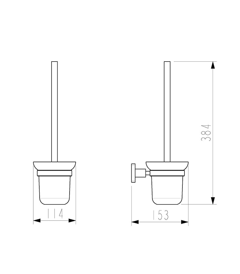 Specification For Luxus Toilet Brush