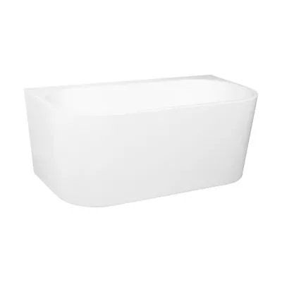 1500X750X580mm Alice Matt White Freestanding Bathtub