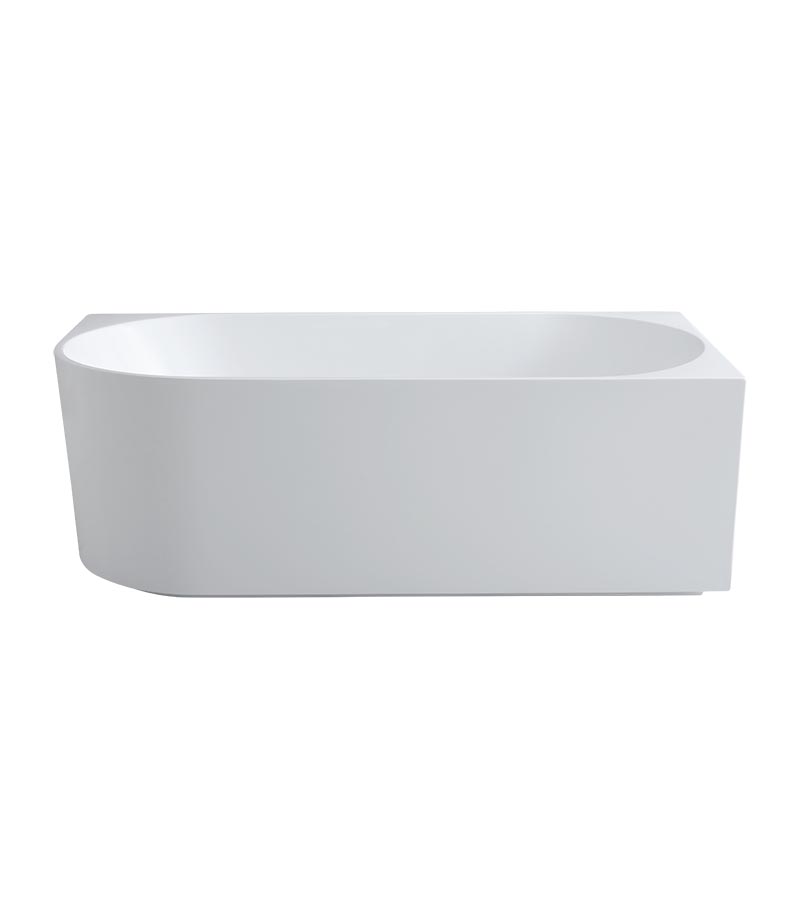 Elivia Back To Wall Freestanding Bath Right Corner