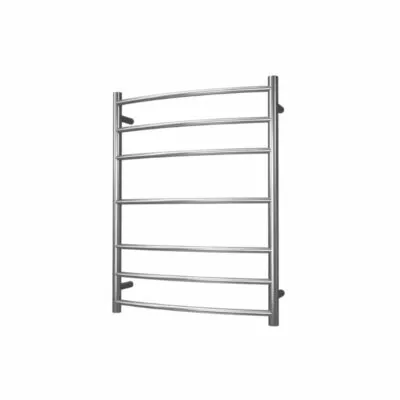Round & Curved Towel Rack 7 Bars (3+1+3) - Chrome