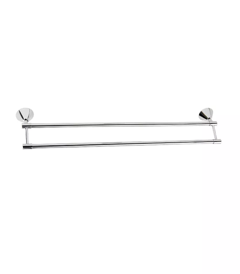 Kirra Chrome Double Towel Rail 786mm