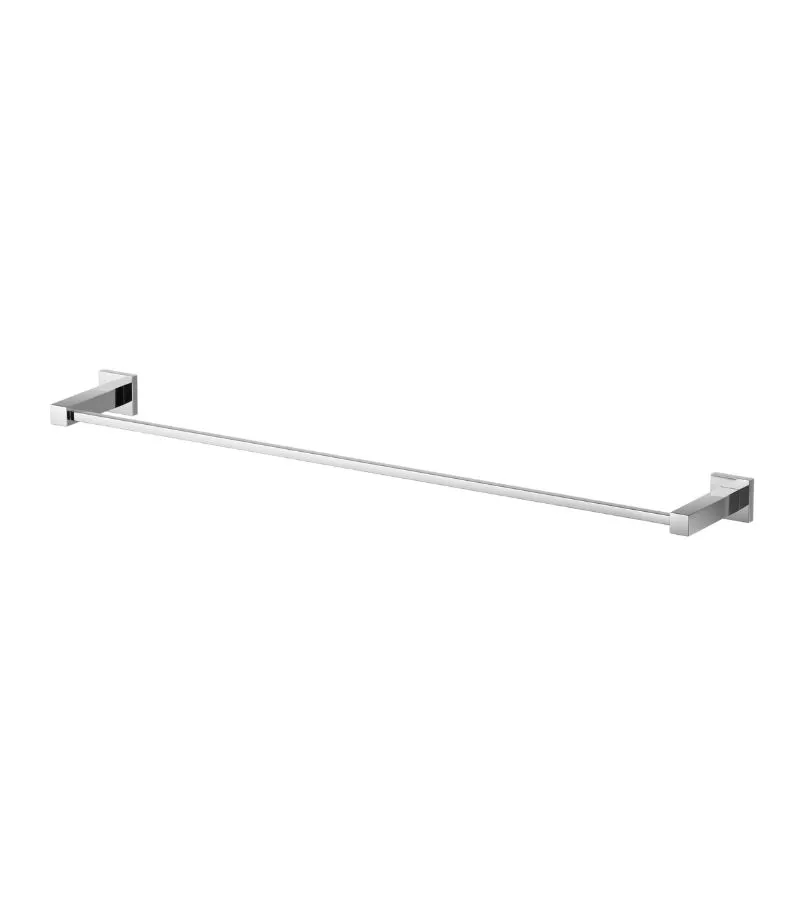 Lauren Stainless Steel Single Towel Rail - Chrome Lauren Stainless Steel Single Towel Rail - Chrome