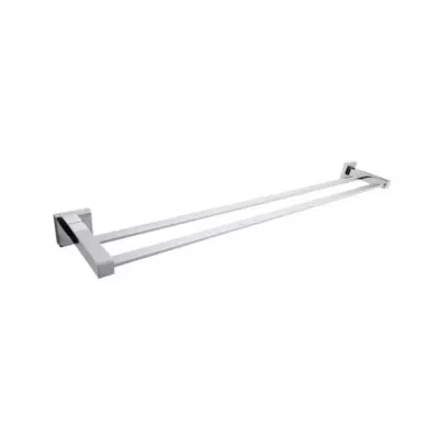 Lauren Double Towel Rail 780mm - Chrome