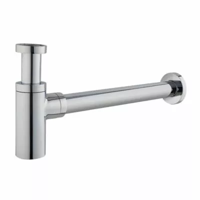 Reno Round Bottle Trap 40mm - Chrome