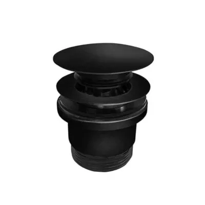 Universal Matt Black Pop Up Waste