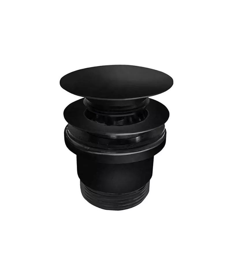 Universal Matt Black Pop Up Waste