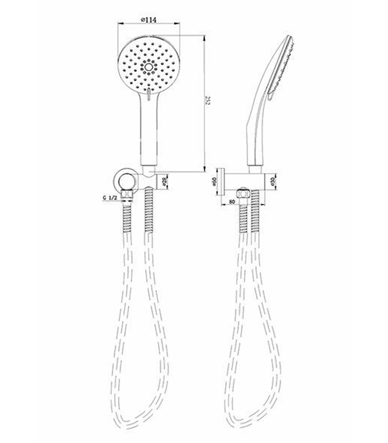 Specification For Loui Hand Shower