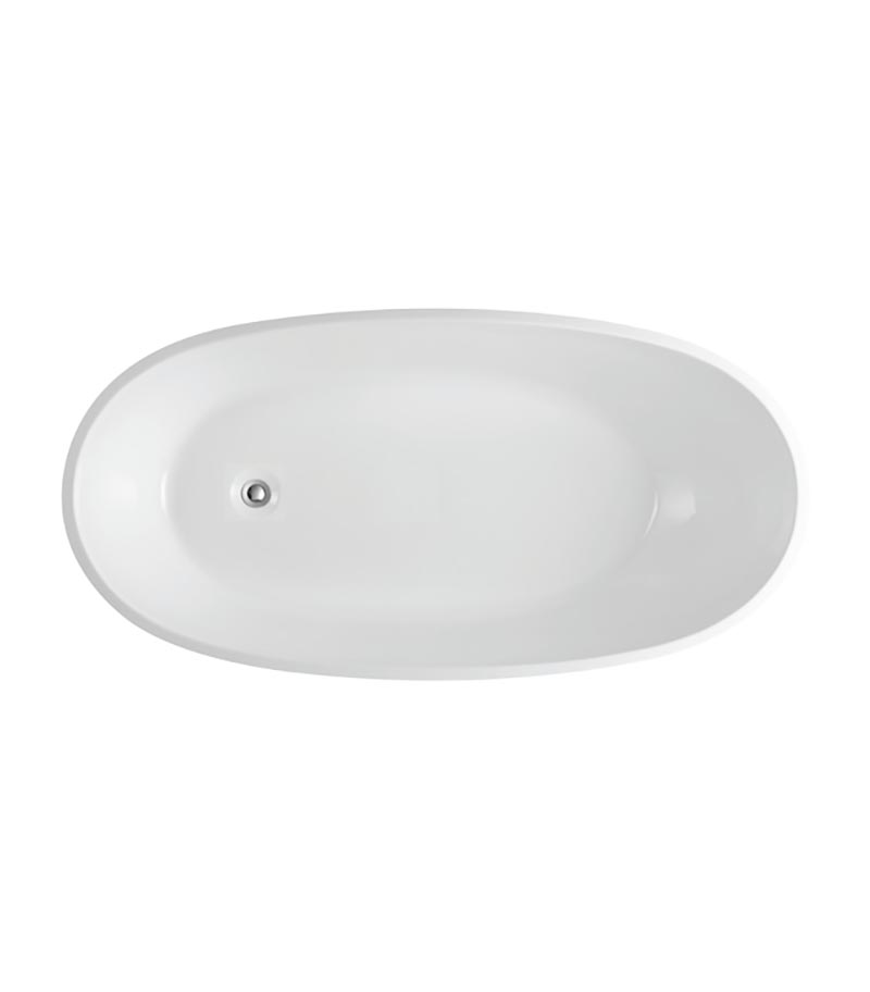 Vera Freestanding Bath 1690mm Topview