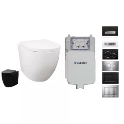 Reno 105 Geberit In Wall Cistern Tornado Floor Pan Toilet