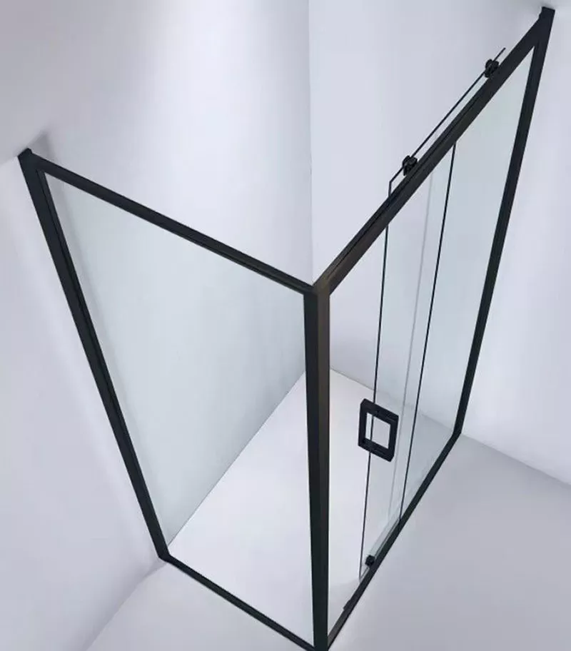 Remodel Black Sliding Door Shower Screen