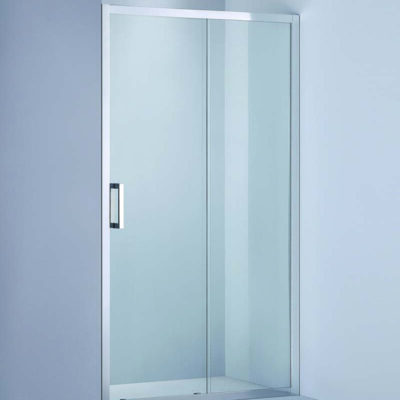 1020-1750mm Remodel Chrome Semi-Frameless Wall To Wall Shower Screen