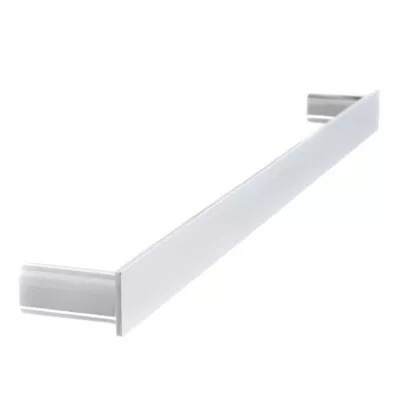 Gabe Single Towel Rail - Chrome