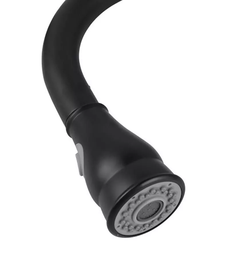 Aqua Fed Matt Black Pull Out Goosenck Kitchen Mixer Aqua Fed Matt Black Pull Out Goosenck Kitchen Mixer