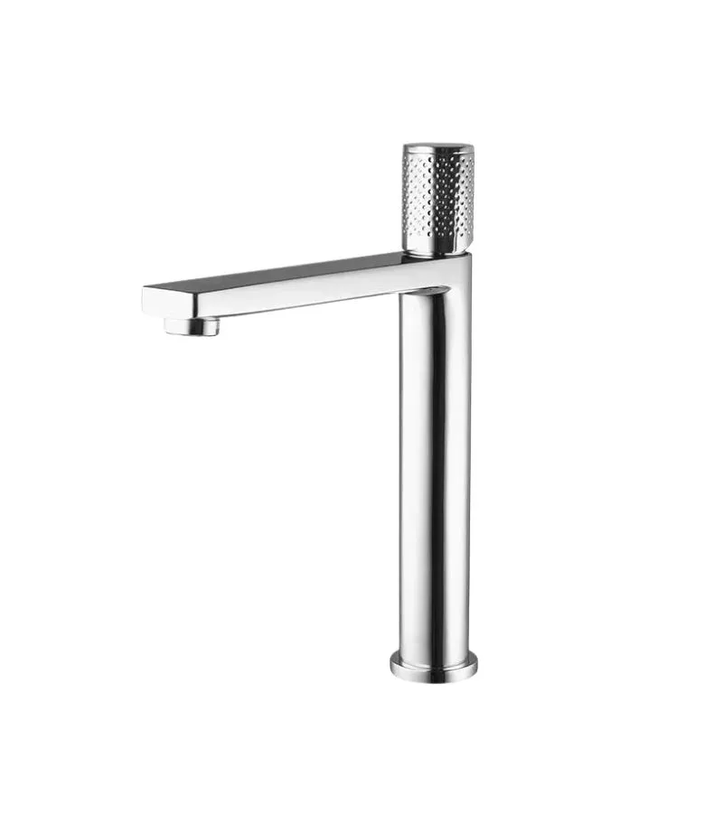 Gabe Brass Tall Basin Mixer - Chrome Gabe Brass Tall Basin Mixer - Chrome