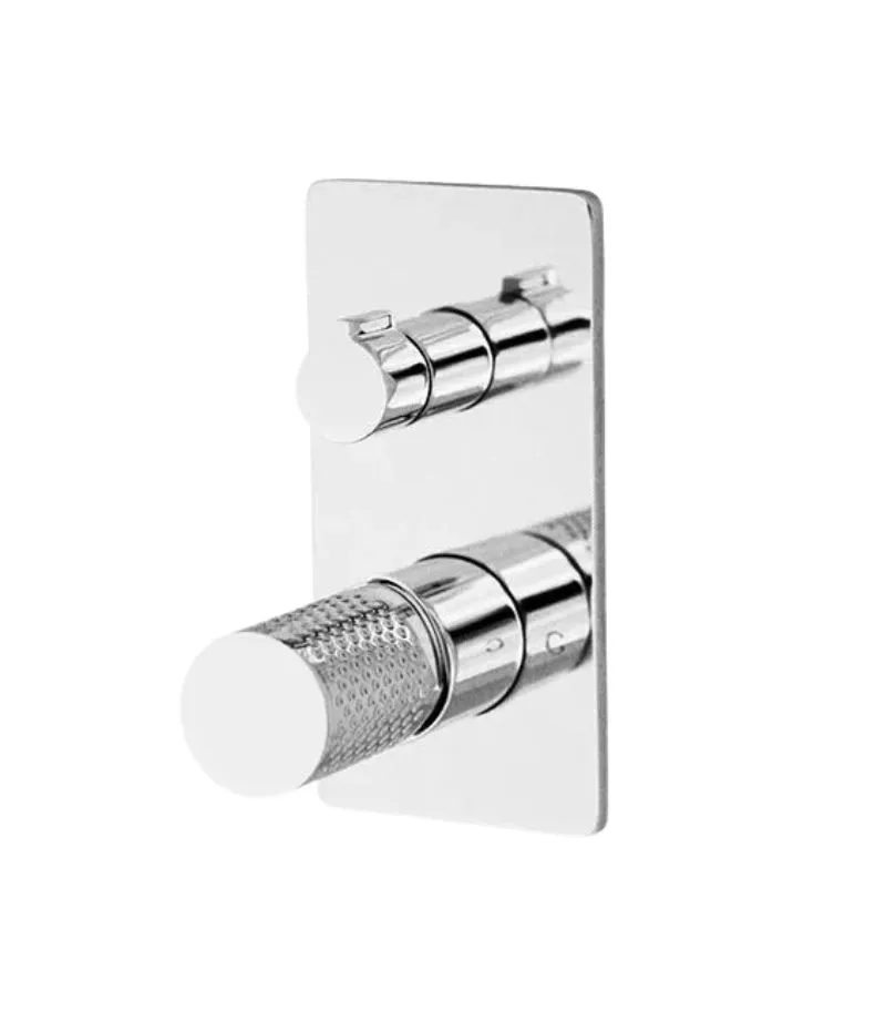 Gabe Brass Wall Mixer with Diverter - Chrome Gabe Brass Wall Mixer with Diverter - Chrome